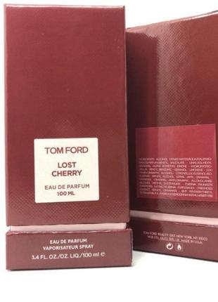 Парфумована вода tom ford lost cherry 100 ml lux