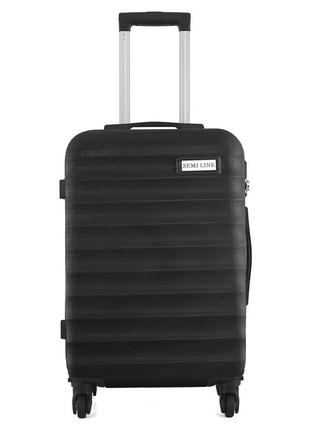 Чемодан дорожный 47 л semi line 22" (m) black