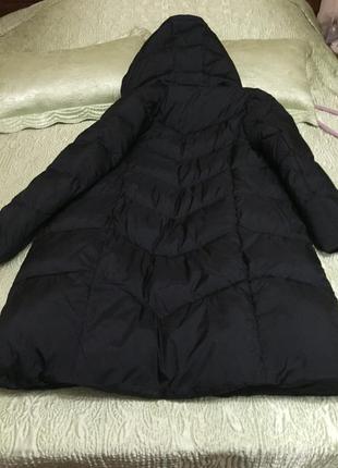 Женский пуховик,черного цвета, с золотом. бренд designer4 фото