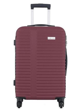 Чемодан дорожный 47 л semi line 22" (m) burgundy