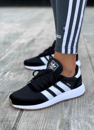 Кросівки жіночі 💥 adidas iniki black 💥 топ якість