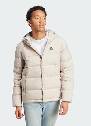 Пуховик adidas helionic hooded down jacket hy3934