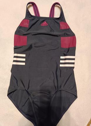 Низька ціна! суцільний купальник. адідас оригінал. купальник adidas. 11 р.  146 см