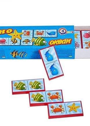 Доміно "океан технок", у кор. 22*6*4см, тм технок, україна (30шт)