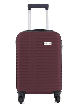 Чемодан дорожный 25 л semi line 18" (s) burgundy