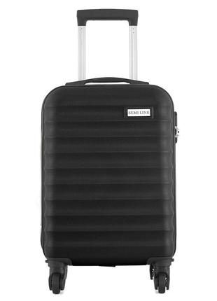 Валіза дорожня 25 л semi line 18" (s) black