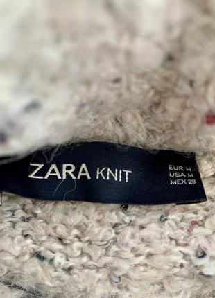 Шикарный свитер от zara knit pp s-m длина 79 ширина 54 рукав от шеи 666 фото