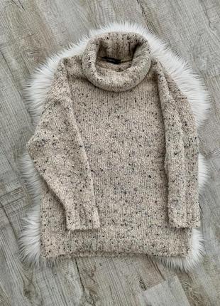 Шикарный свитер от zara knit pp s-m длина 79 ширина 54 рукав от шеи 664 фото