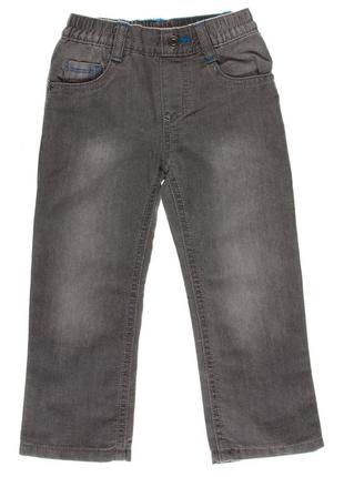 Термо брюки джинсы утепленные флисом lupilu на рост 110 см