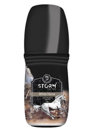 Мужской роликовый дезодорант white horse storm, 50 мл