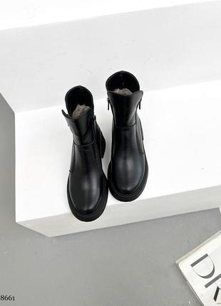 Стильные женские лаконичные ботинки деми/зима в наличии и под отшив 💛💙🏆7 фото