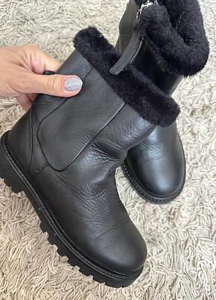 Утепленные ботинки zara
