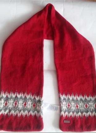 Теплый зимний комплект шапка шарф2 фото