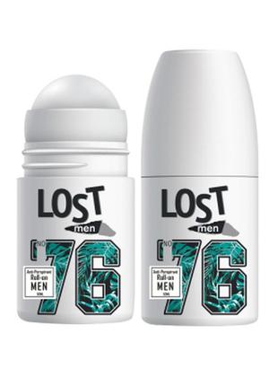 Мужской роликовый дезодорант lost 76, 50 мл