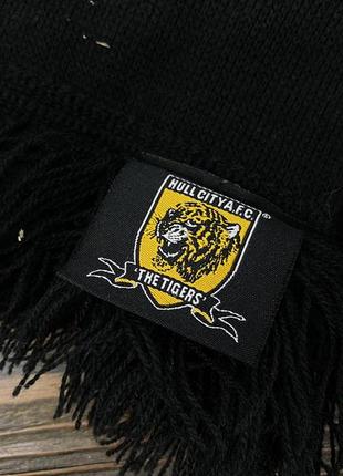 Шарф уболівальника, футбольний hull city tigers акрил