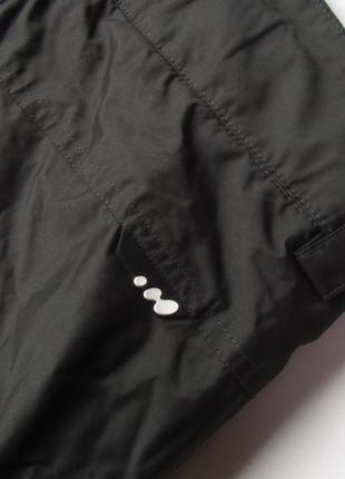 Теплі термо зимові гірськолижні вологостійкі штани брюки wed'ze decathlon8 фото