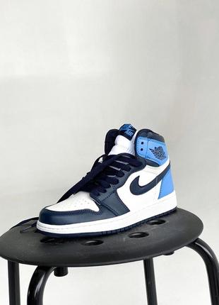 Кроссовки nike air jordan 1 женские кожаные джордан весна nike jordan 1 кожа nike air force 1 кожа nike air max весна жіночі кросівки найк джордан 18 фото