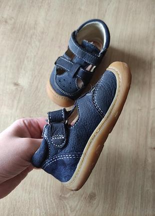 Фирменные детские кожаные босоножки сандалии pepino by ricosta германия, р.20.