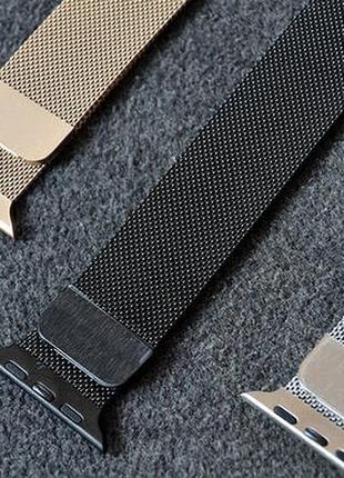 apple watch 38 mm 40mm black milanese loop 249