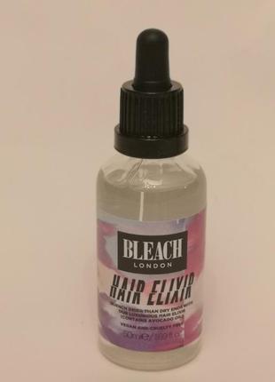 Сироватка-еліксир для сухого та пошкодженого волосся bleach london hair elixir, 50 мл2 фото
