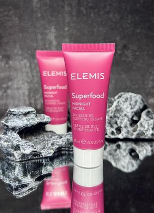 Нічний крем для обличчя elemis superfood midnight facial cream