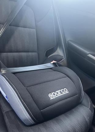 Бустер sparco 2+3 (15-36кг) черный1 фото