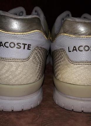 Lacoste - шкіряні кросівки 4
