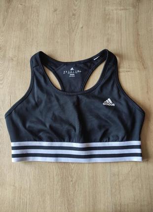 Фирменный женский спортивный топ adidas, оригинал, m