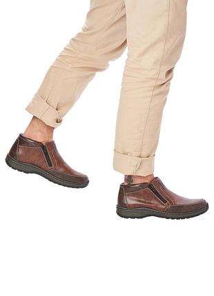 Шкіряні зимові теплі черевики rieker robbie 41-42 розмір7 фото