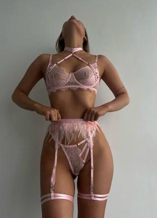 Сексуальний комплект нижньої білизни 18+