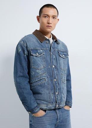 Джинсова куртка, джинсовка zara