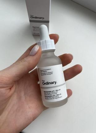 The ordinary niacinamide 10% + zinc 1% сыворотка от недостатков2 фото