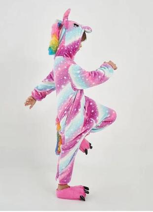 Теплая пижама-кукуруза единорог 4