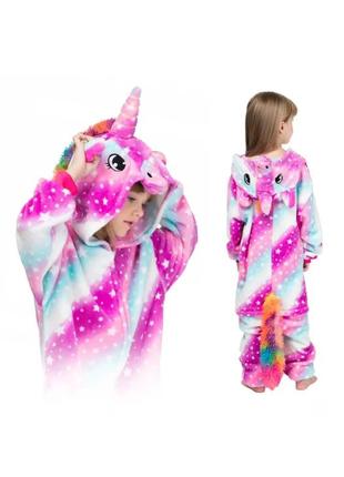 Теплая пижама-кукуруза единорог 2