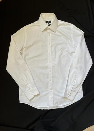 Рубашка рубашка белая мужская5 фото