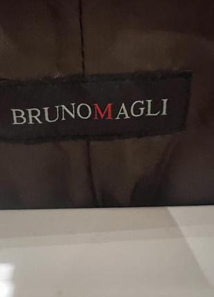 Bruno magli куртка кожаная, очень мягкая, коричневая 546 фото