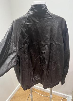 Bruno magli куртка кожаная, очень мягкая, коричневая 543 фото