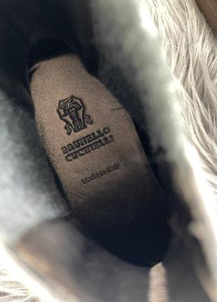 Шикарні брендові ботинки черевики в стилі brunello cucinelli5 фото