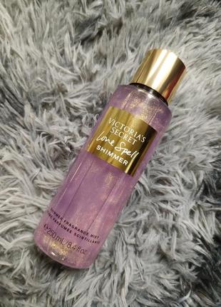 Парфумований спрей міст love spell shimmer victoria's secret