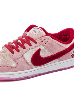 Мужские кроссовки nike sb dunk low х strangelove skateboards7 фото