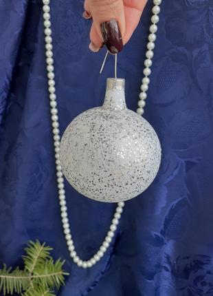 Набор стеклянных шаров! ❄☃️ елочные новогодние рождественские игрушки подвески бык бычок стекло