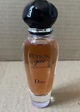 Christian dior poison girl eau de toilette roller-pearl, 20ml