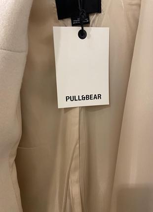 Пальто женское pull &amp; bear&lt;unk&gt; пальто вискоза/осень5 фото