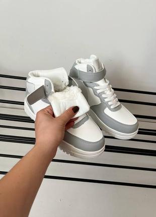 Кросівки хутро зима