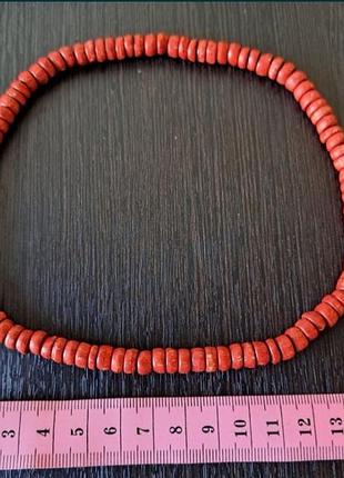 Намисто, бусинки дерев'яні