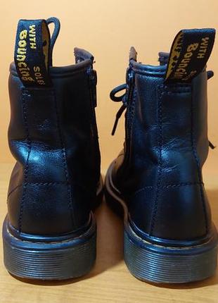 Детские фирменные кожаные ботинки dr martens3 фото