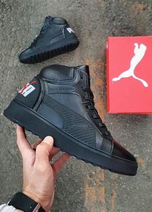 👟 кросівки   puma running system boots winter leather      / наложка bs👟