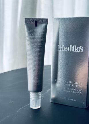 Medik8 crystal retinal ceramide eye 3 крем для шкіри навколо очей з ретинолом3 фото