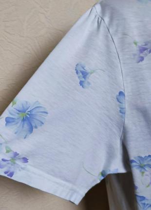 Ночная сорочка ночнушка цветочный принт diane von furstenberg /6407/4 фото