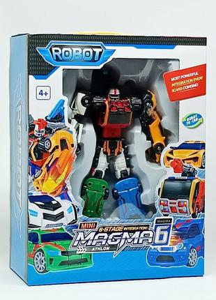 Трансформер star toys tobot "magma 6" 5351 фото